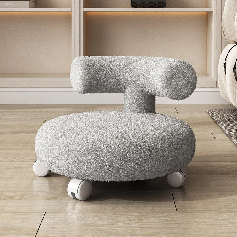 Nordic Household Cashmere Stools Living Room