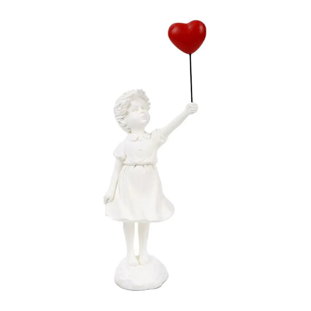 Resin Banksy Figurines for Interior Flower