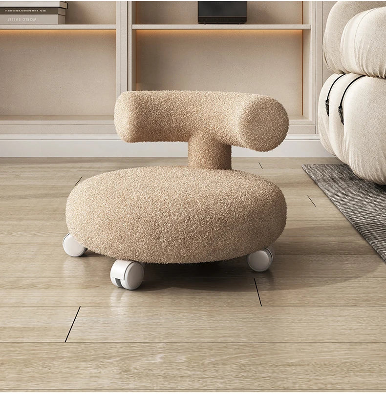 Nordic Household Cashmere Stools Living Room