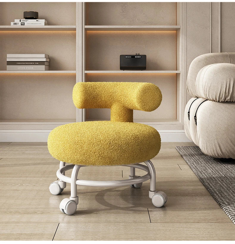 Nordic Household Cashmere Stools Living Room