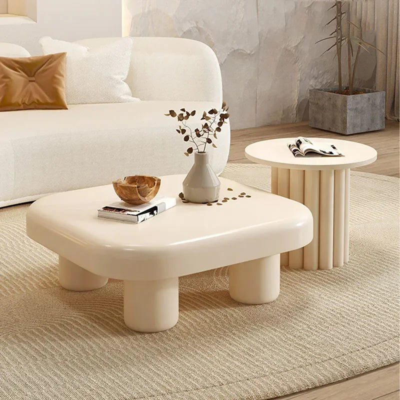 Modern Simple Coffee Tables Large Cute Korea Glam Side Table Aesthetic Minimalist Mesas De Centro Para Sala Home Furniture