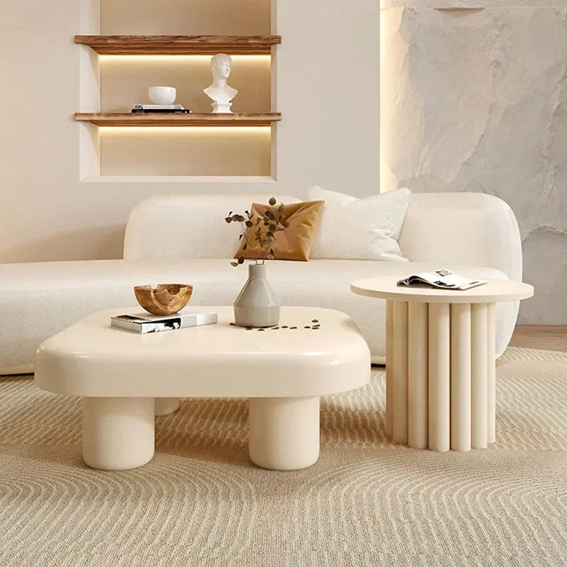 Modern Simple Coffee Tables Large Cute Korea Glam Side Table Aesthetic Minimalist Mesas De Centro Para Sala Home Furniture