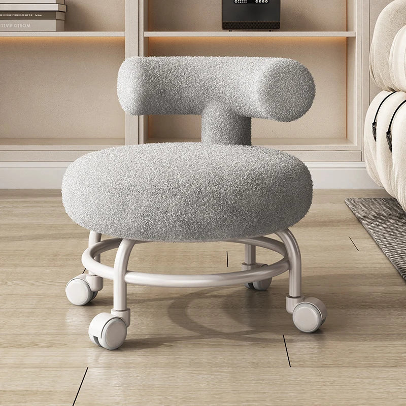 Nordic Household Cashmere Stools Living Room