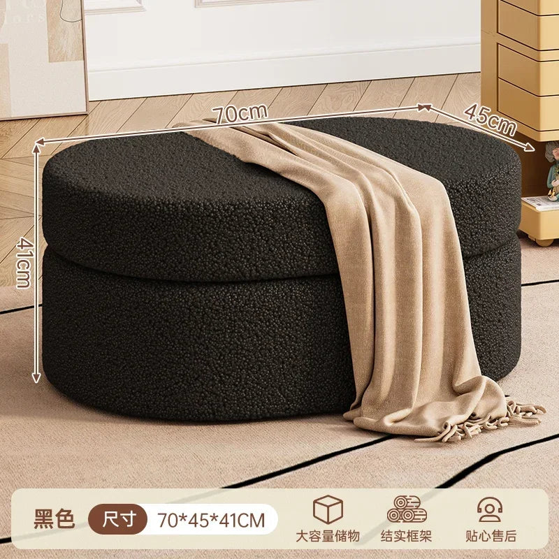 Home Furniture Stool Creative Storage Boxes