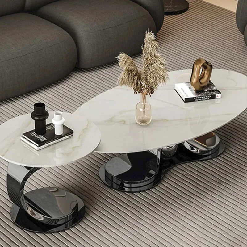 Nordic Modern Coffee Tables Luxury Unique Minimalist Beautiful Side Table Legs Metal Irregular Table Basses De Salon Furniture