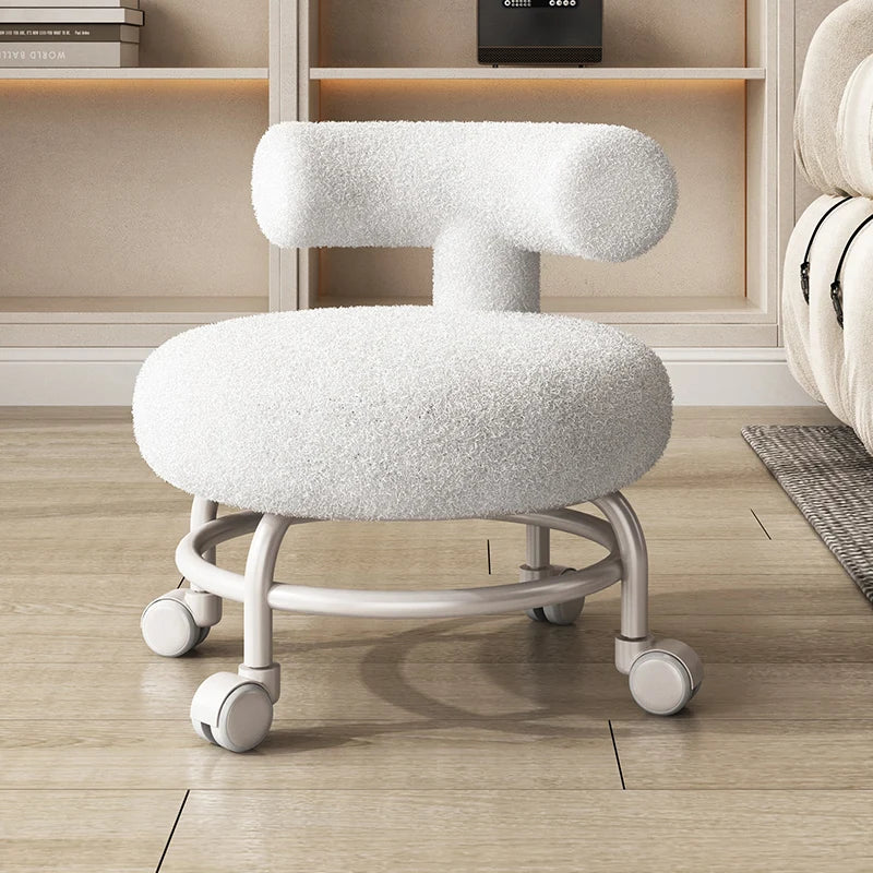 Nordic Household Cashmere Stools Living Room