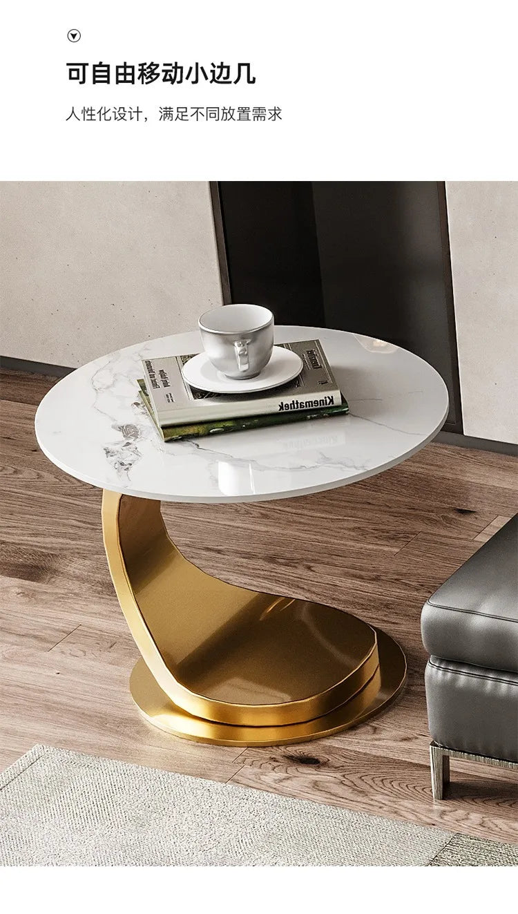 Nordic Modern Coffee Tables Luxury Unique Minimalist Beautiful Side Table Legs Metal Irregular Table Basses De Salon Furniture