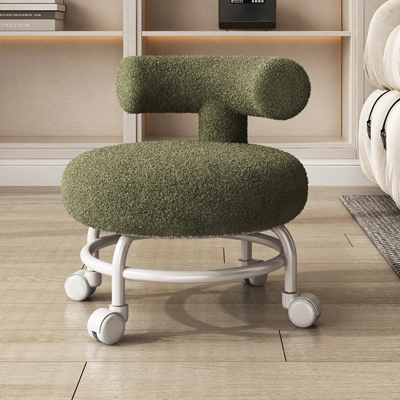 Nordic Household Cashmere Stools Living Room