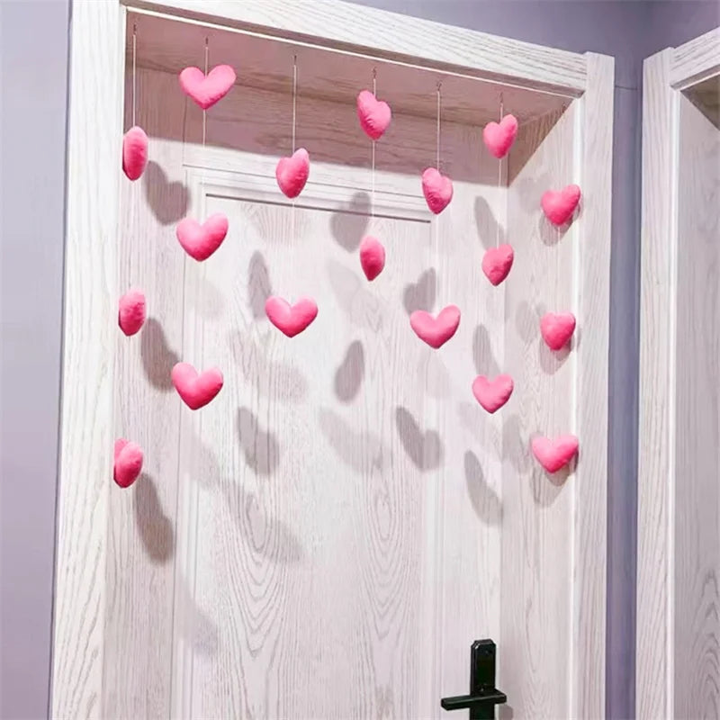 New Heart Shaped Curtain Door Hanging Decoration