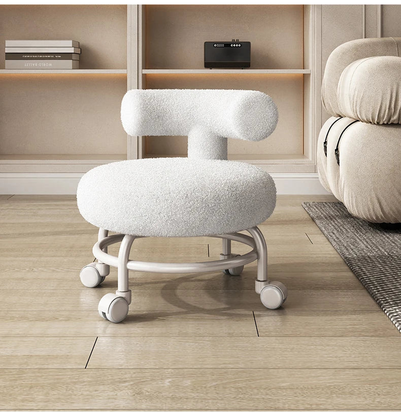 Nordic Household Cashmere Stools Living Room