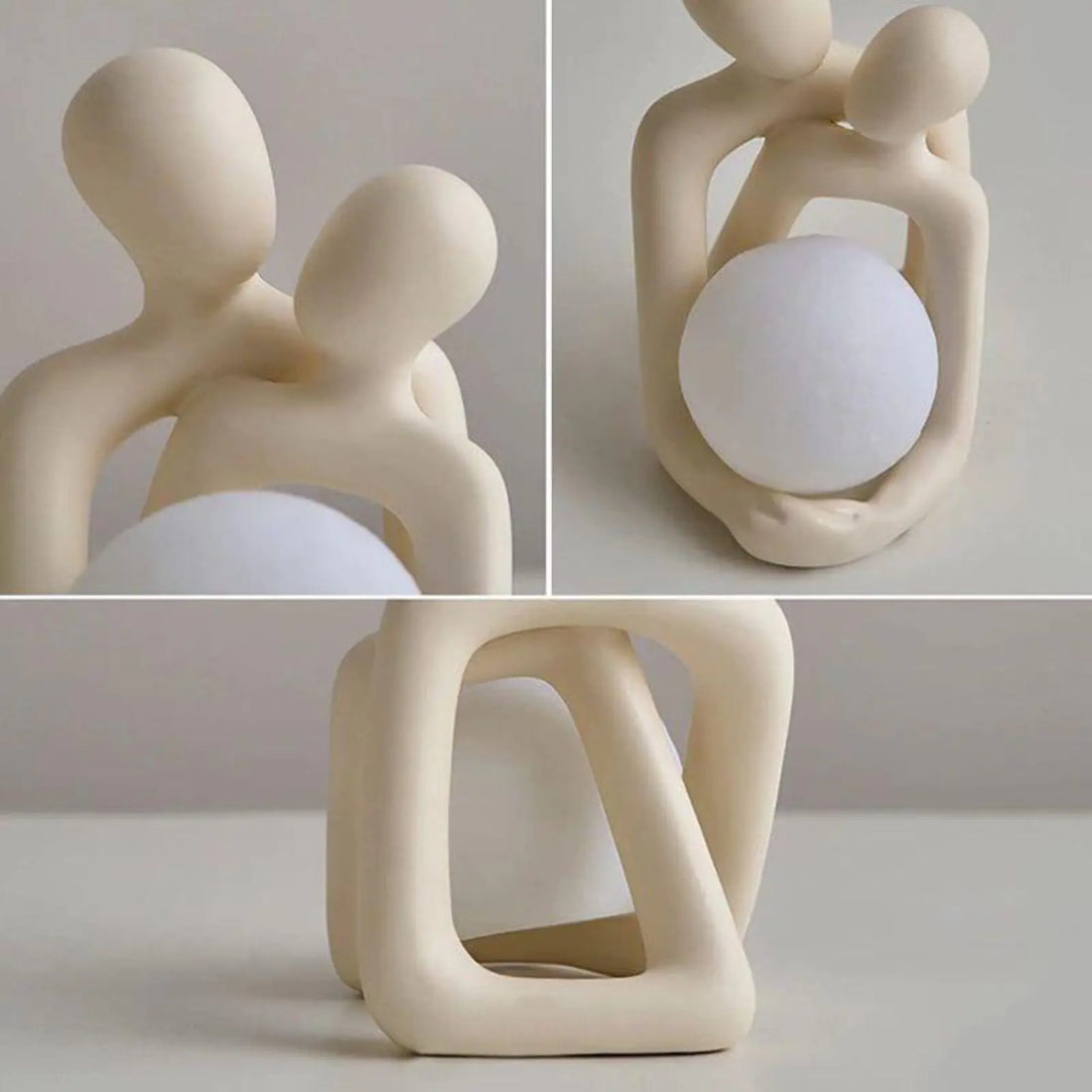 Heartwarming Loving Couple Resin Statue