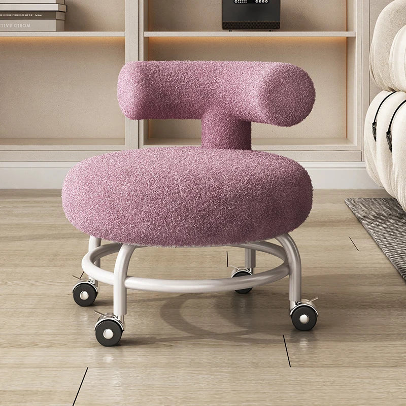 Nordic Household Cashmere Stools Living Room