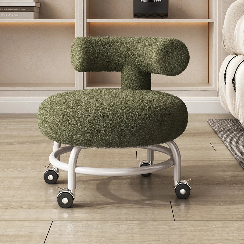 Nordic Household Cashmere Stools Living Room