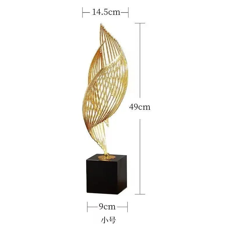 Abstract Modern Decor  Metal Sculptur Art