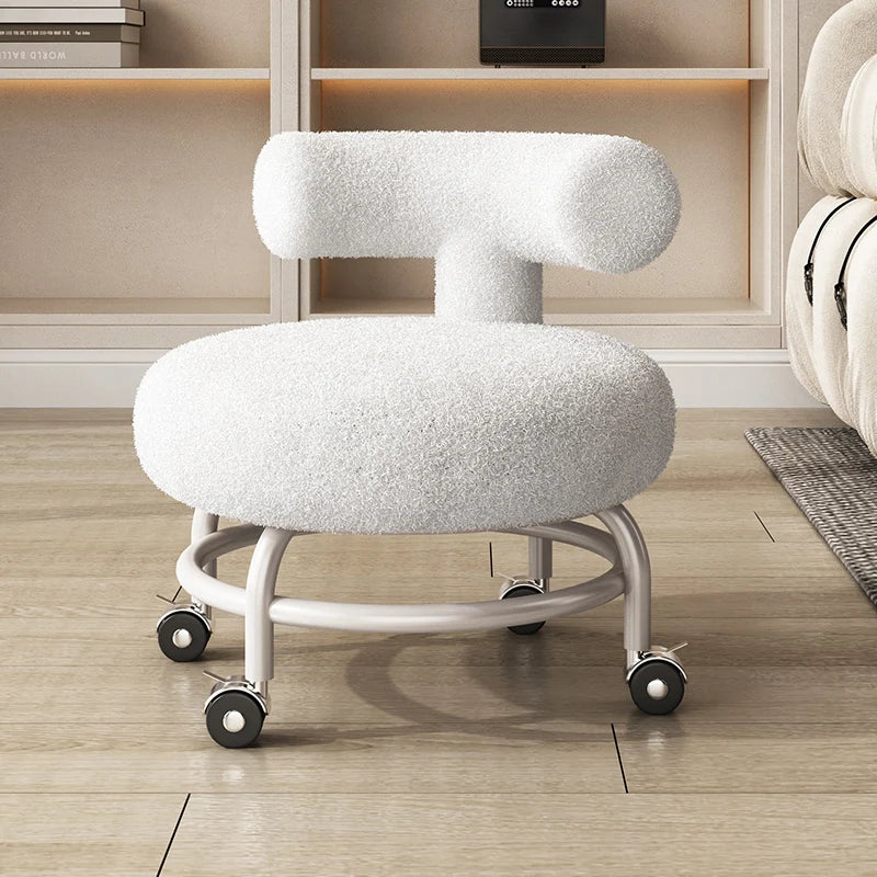 Nordic Household Cashmere Stools Living Room