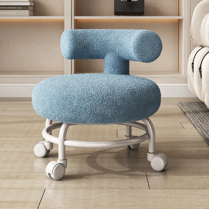 Nordic Household Cashmere Stools Living Room