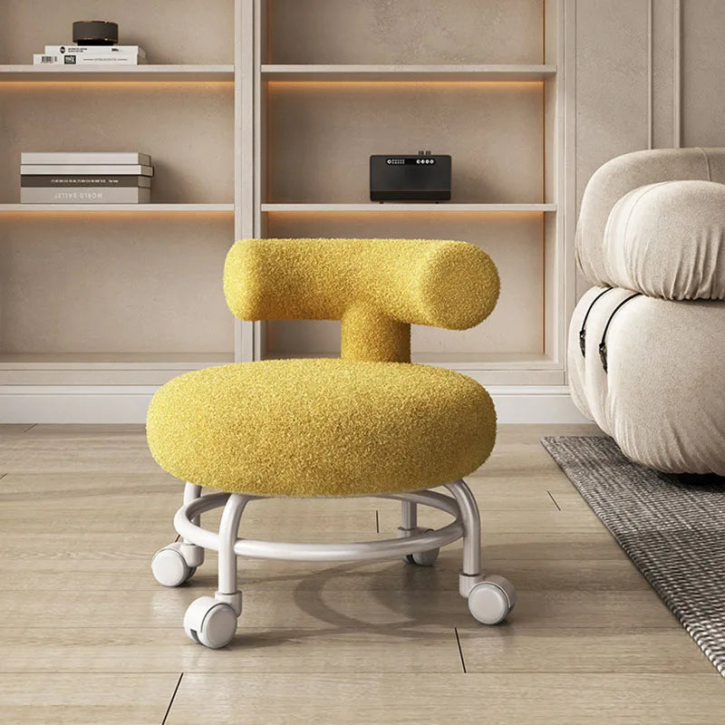 Nordic Household Cashmere Stools Living Room