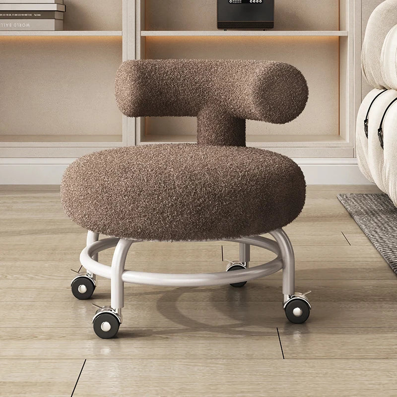 Nordic Household Cashmere Stools Living Room