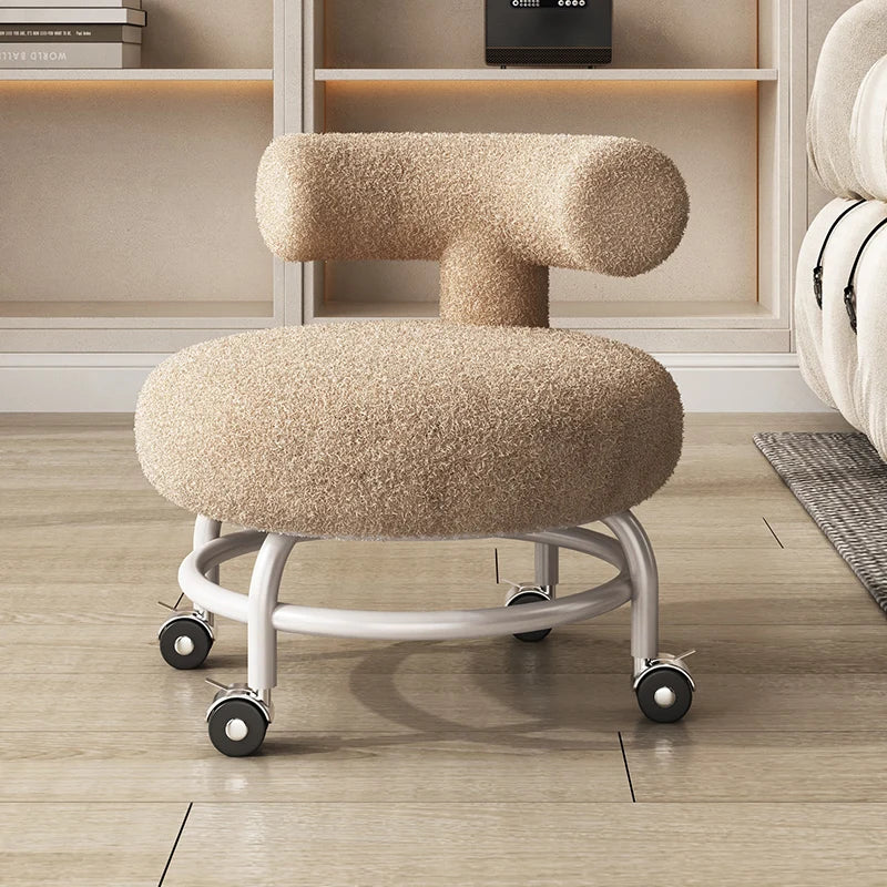 Nordic Household Cashmere Stools Living Room