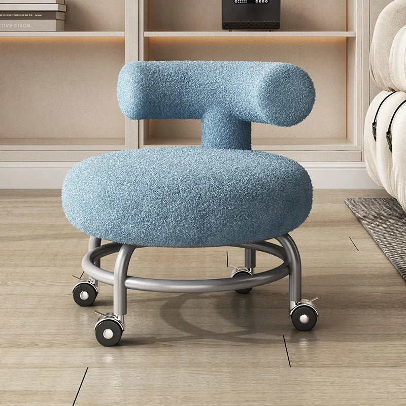 Nordic Household Cashmere Stools Living Room