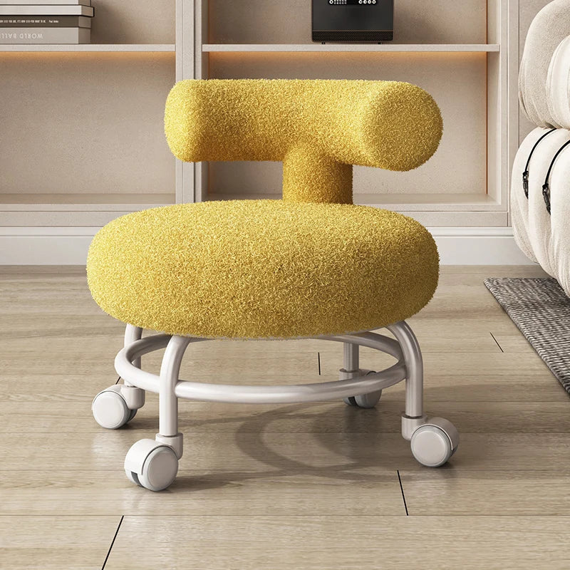 Nordic Household Cashmere Stools Living Room