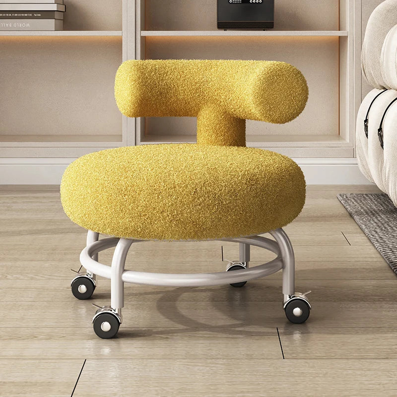 Nordic Household Cashmere Stools Living Room