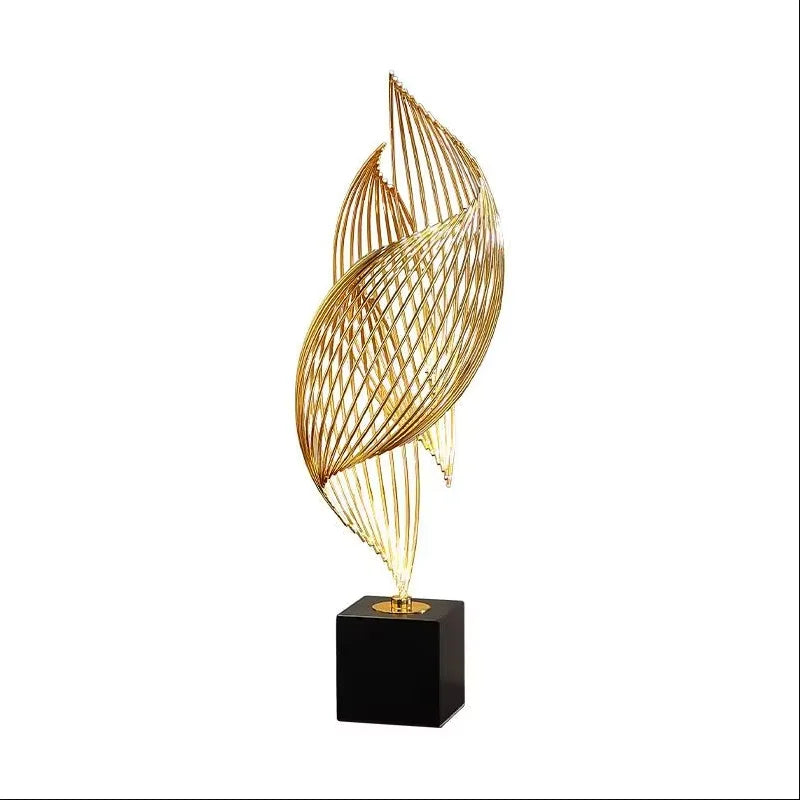 Abstract Modern Decor  Metal Sculptur Art